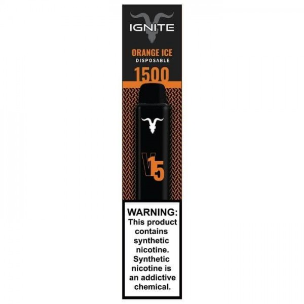 Ignite V15 Orange Ice Disposable Vape Pen - 1500 Puffs