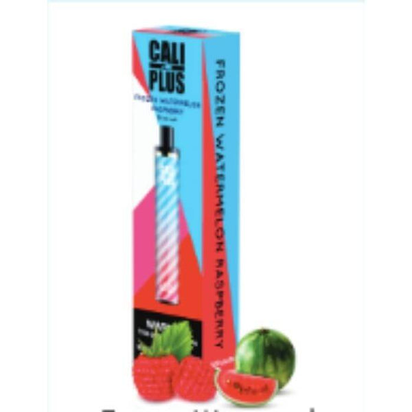 Frozen Watermelon Raspberry Disposable Vape by Cali Plus - 1500 Puffs