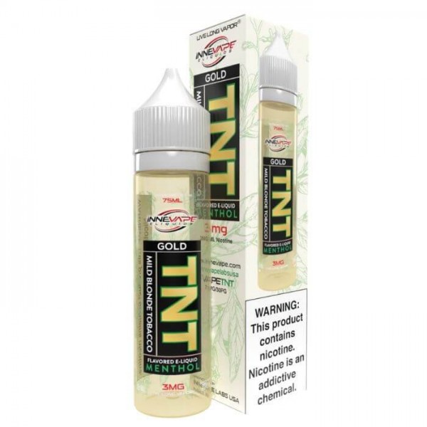 TNT Gold Menthol by Innevape E-Liquids