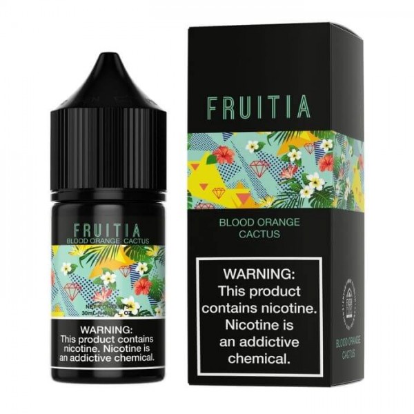 Blood Orange Cactus by Fruitia Nicotine Salt E-Liquids