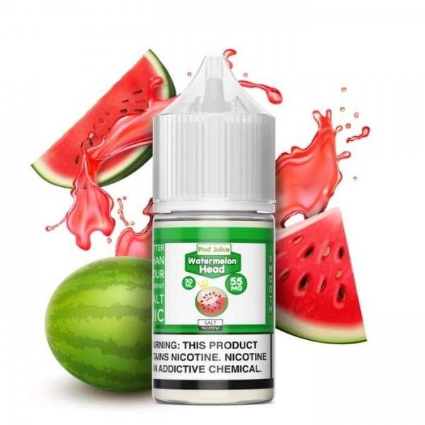 Watermelon Head by Pod Juice Nicotine Salt E-Liquid