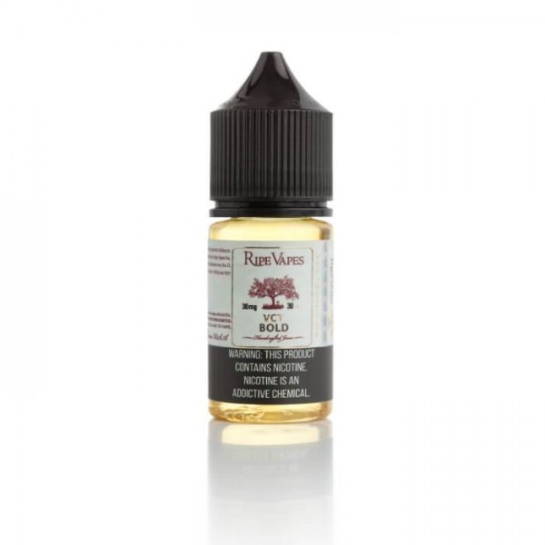 VCT Bold Nicotine Salt by Ripe Vapes Handcrafted Saltz Joose