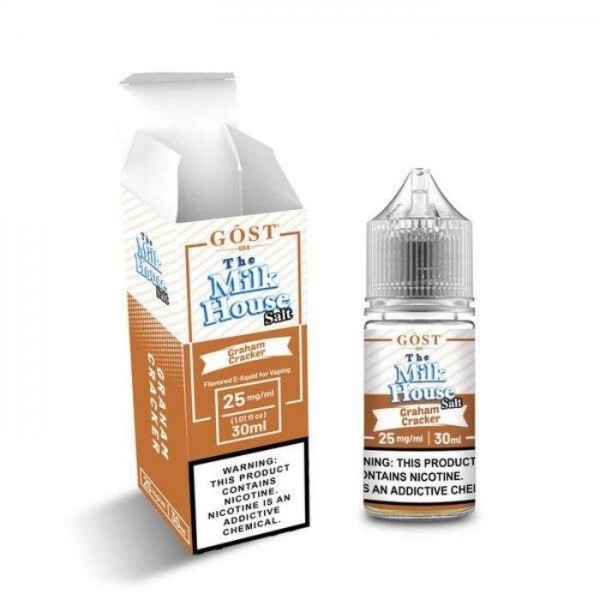 Graham Cracker Nicotine Salt Juice by The Milkhouse