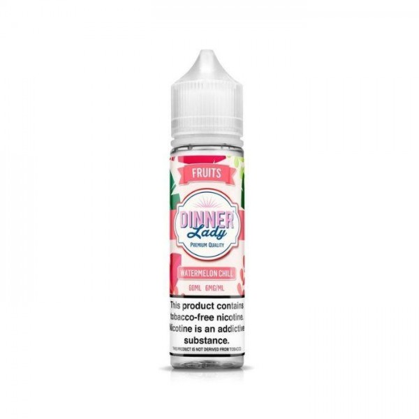 Watermelon Chill Synthetic Nicotine Vape Juice by Vape Dinner Lady