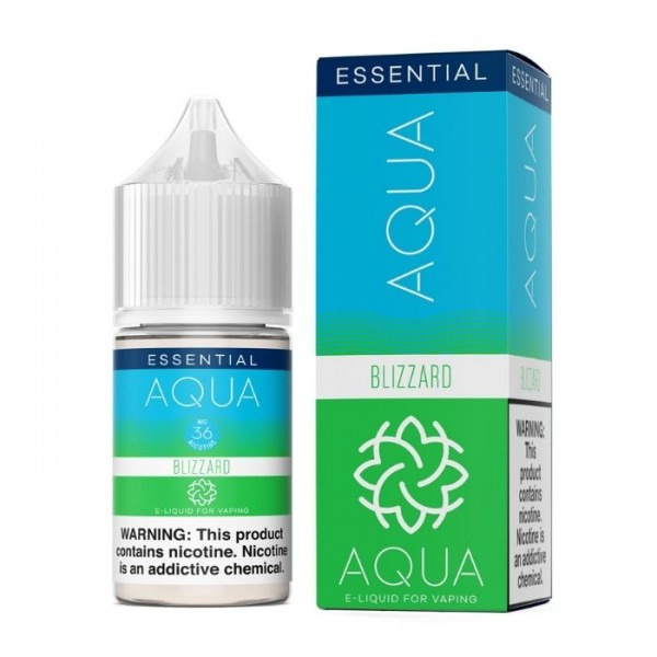 Blizzard Nicotine Salt Juice by Aqua Essentials