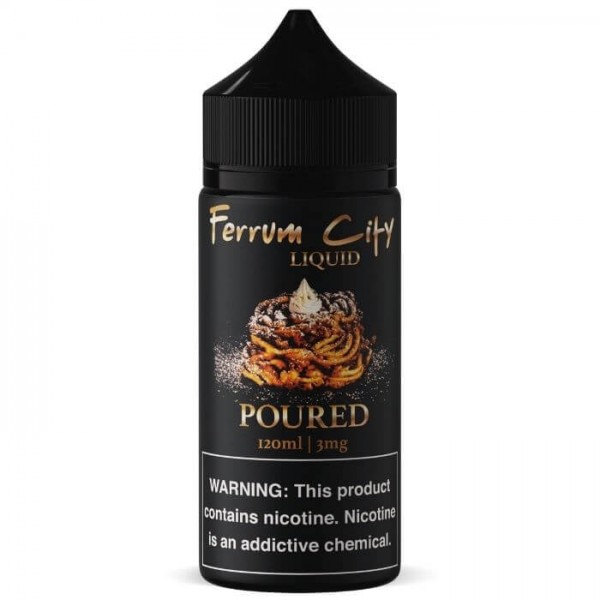 Poured Tobacco Free Nicotine Vape Juice by Ferrum City Liquid
