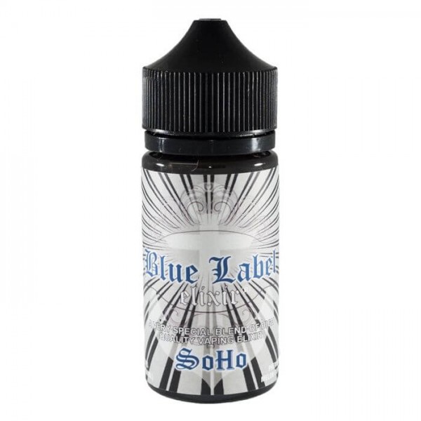 SoHo Synthetic Nicotine Vape Juice by Blue Label Elixir