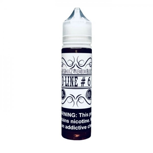 D-Line #6 Tobacco Free Nicotine Vape Juice by Vape Daugz