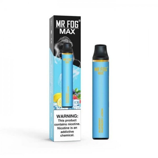 Blueberry Raspberry Lemon Disposable Vape by Mr Fog Max - 1000 Puffs