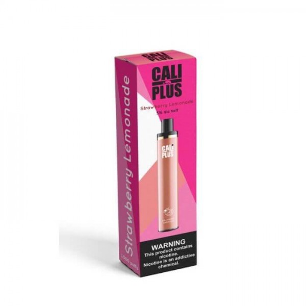 Strawberry Lemonade Disposable Vape by Cali Plus - 1500 Puffs