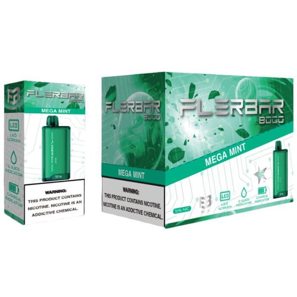 FLERBAR 8000 Disposable Vape - 8000 Puffs