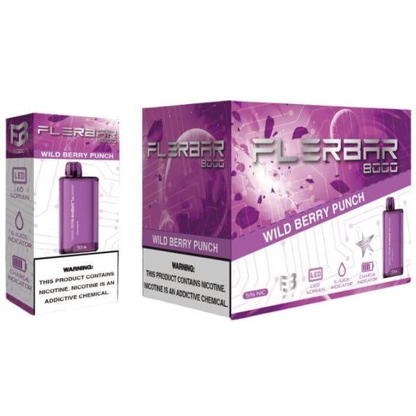 FLERBAR 8000 Disposable Vape - 8000 Puffs