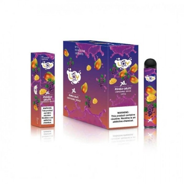 Loy XL Mango Grape Disposable Vape - 1500 Puffs