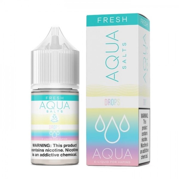 Rainbow Drops Tobacco Free Nicotine Salt Juice by Aqua