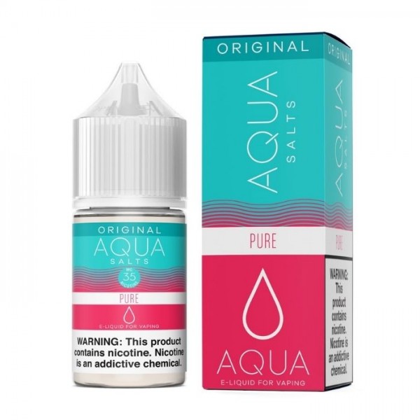 Pure Tobacco Free Nicotine Salt Juice by Aqua