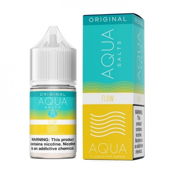 Flow Tobacco Free Nicotine Salt Juice by Aqua