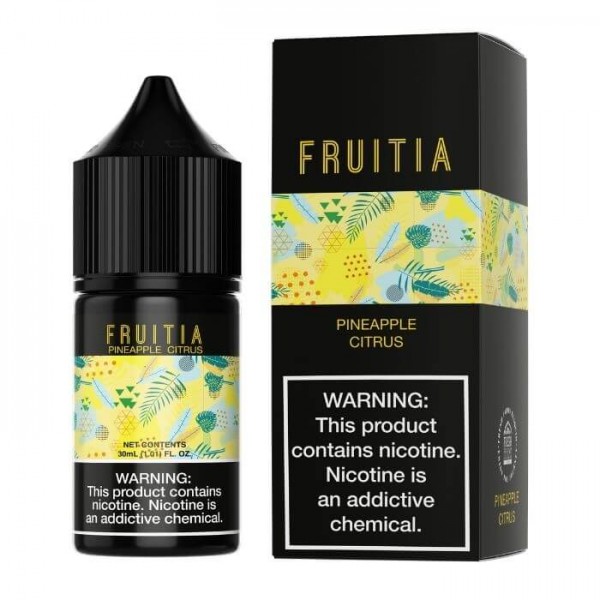 Pineapple Citrus by Fruitia Nicotine Salt E-Liquids