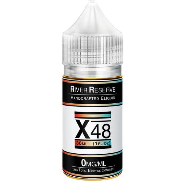 Peach Frost X-48 Tobacco Free Nicotine E-liquid by River Reserve