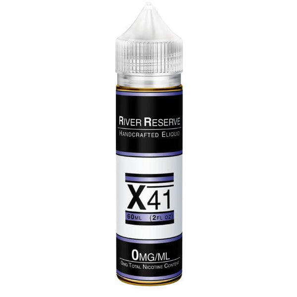 Blueberry Muffin X-41 Tobacco Free Nicotine E-liquid by River Reserve