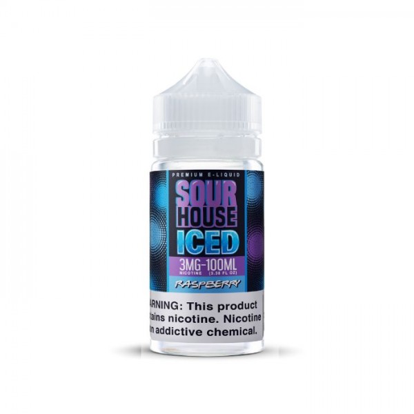 Sour Raspberry Iced E-Liquid by Sour House