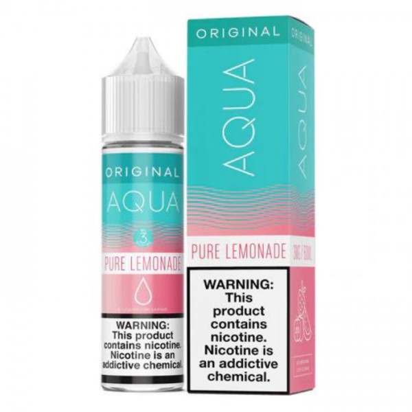 Pure Lemonade Tobacco Free Nicotine Vape Juice by Aqua