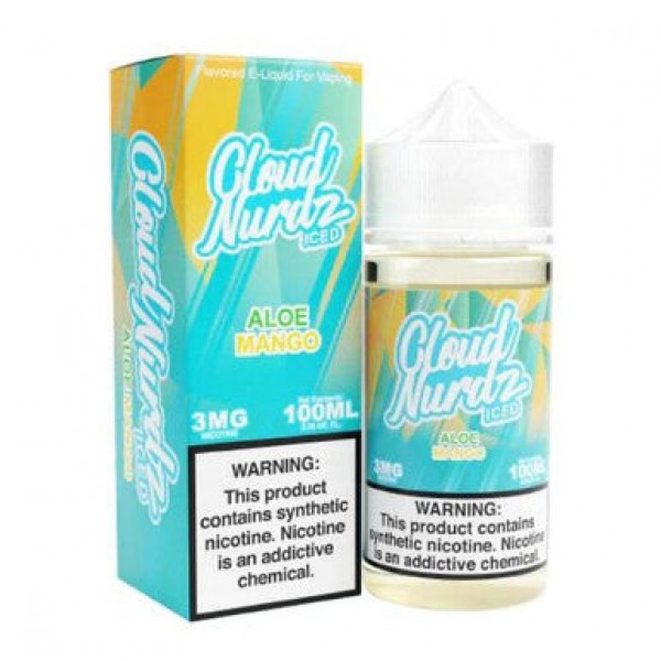 Aloe Mango Iced Tobacco Free Nicotine E-liquid by Cloud Nurdz