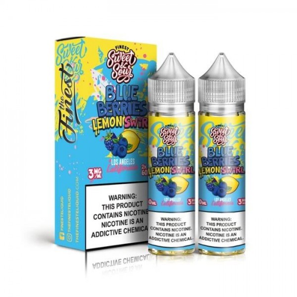 Blue-Berries Lemon Swirl by The Finest E-Liquid