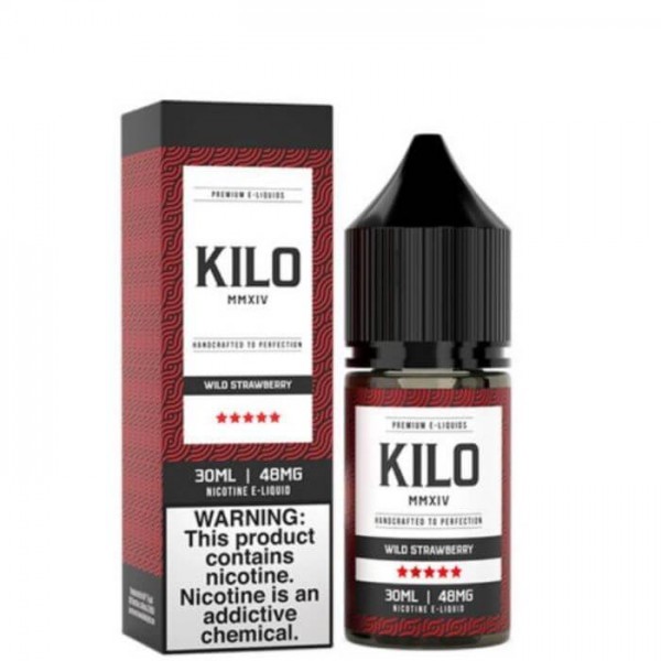 Wild Strawberry by Kilo Nicotine Salt E-Liquid