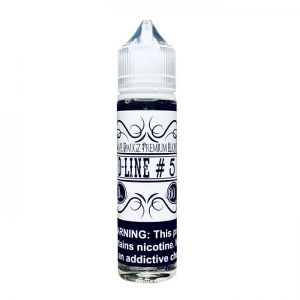 D-Line #5 Tobacco Free Nicotine Vape Juice by Vape Daugz