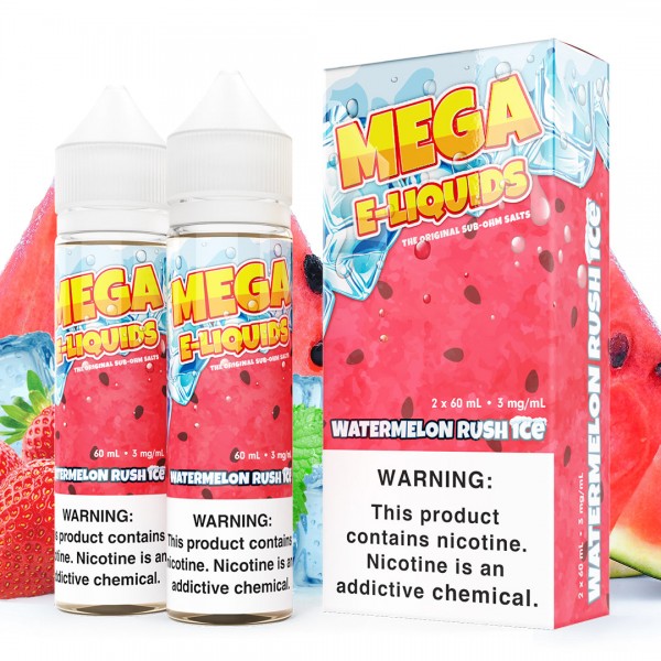 Watermelon Rush Ice by Mega E-Liquids