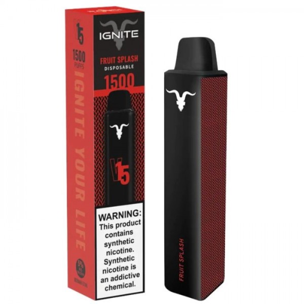 Ignite V15 Fruit Splash Disposable Vape Pen - 1500 Puffs