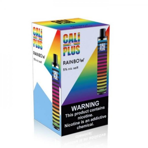 Cali Plus Rainbow Disposable Vape Pen - 1500 Puffs