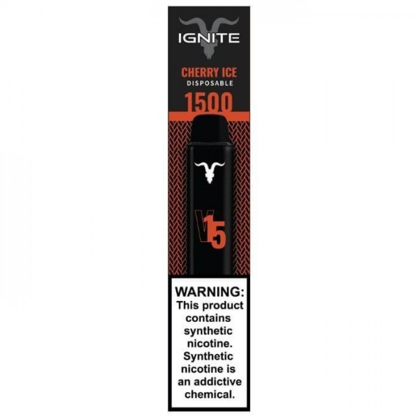 Ignite V15 Cherry Ice Disposable Vape Pen - 1500 Puffs