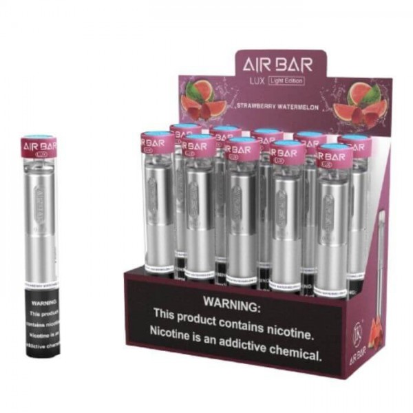 Strawberry Watermelon Disposable Vape by Air Bar Lux Light Edition - 1000 Puffs
