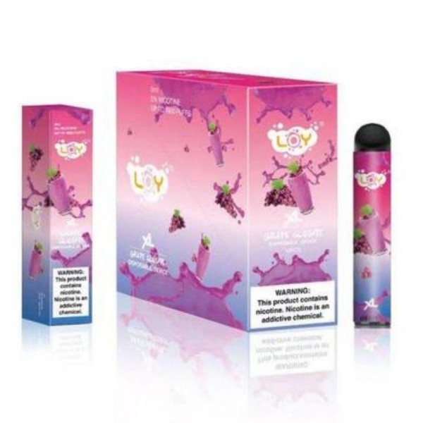 LOY XL Grape Slushie Disposable Vape Pen - 1500 Puffs