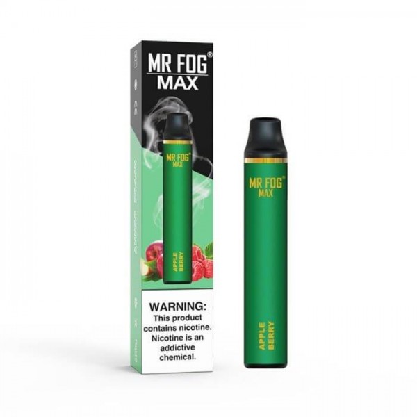 Apple Berry Disposable Vape by Mr Fog Max - 1000 Puffs
