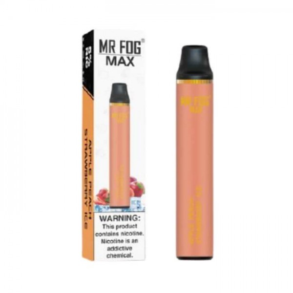 Apple Peach Strawberry Ice Disposable Vape by Mr Fog Max - 1000 Puffs