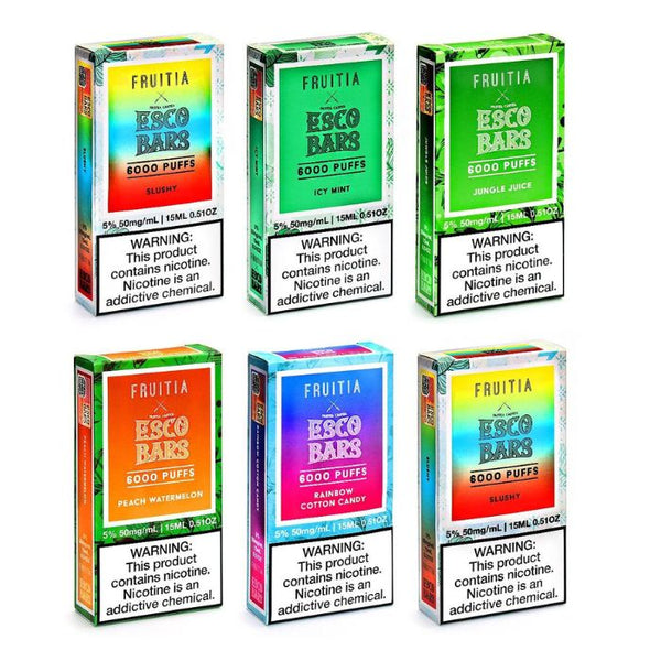 Esco Bars Fruitia 6000 Disposable Vape - 6000 Puffs