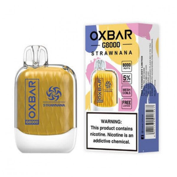 OXBar G8000 Disposable Vape - 8000 Puffs