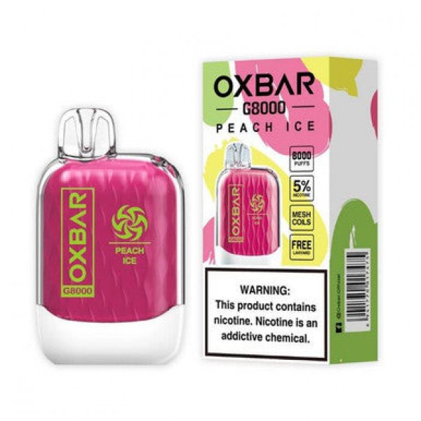 OXBar G8000 Disposable Vape - 8000 Puffs