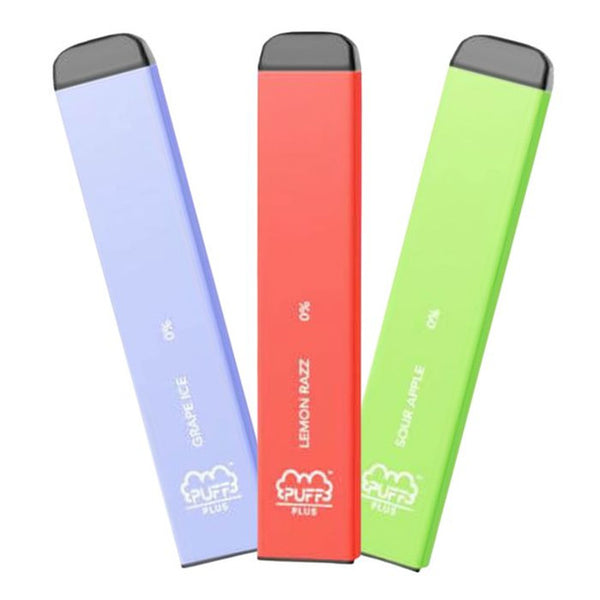 Puff Plus Zero Disposable Vape - 1000 Puffs