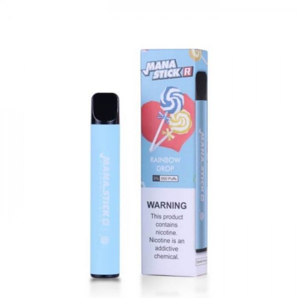 Mana Stick R Rainbow Drop Disposable Vape - 650 Puffs