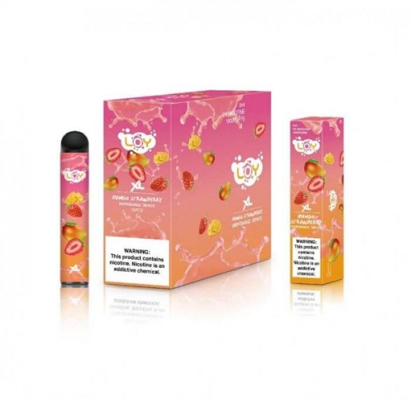 Loy XL Mango Strawberry Disposable Vape - 1500 Puffs