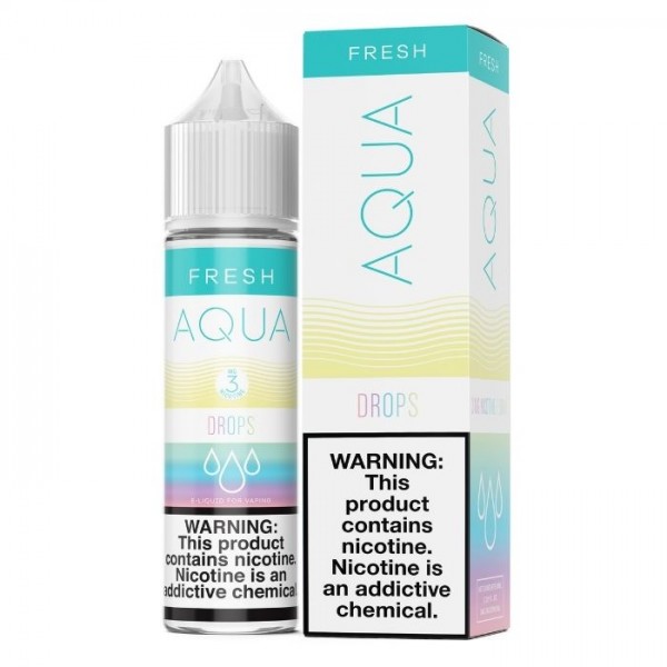 Rainbow Drops Tobacco Free Nicotine Vape Juice by Aqua