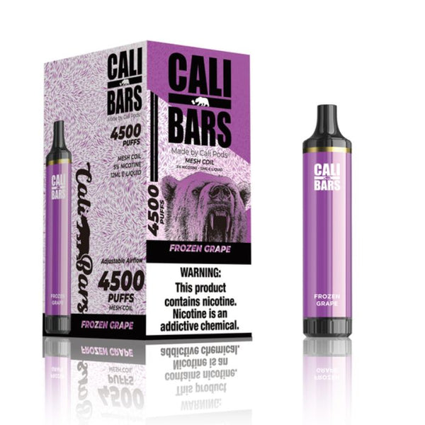 Cali Bars Disposable Vape Pen - 4500 Puffs