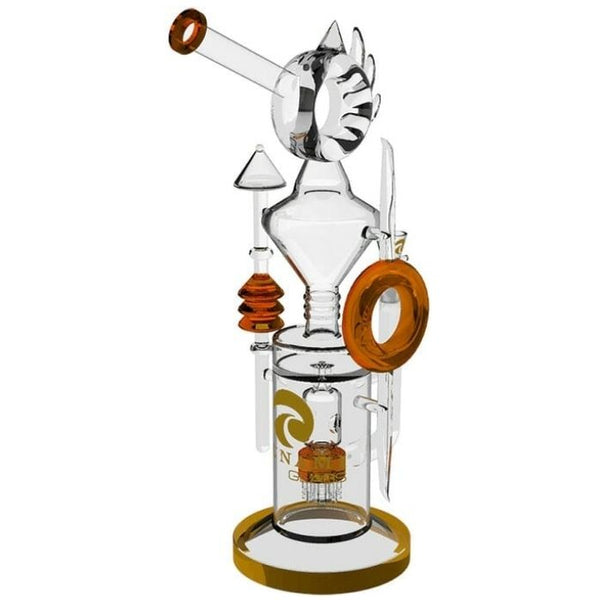 Showerhead Donut Recycler Water Pipe by Tsunami Premium