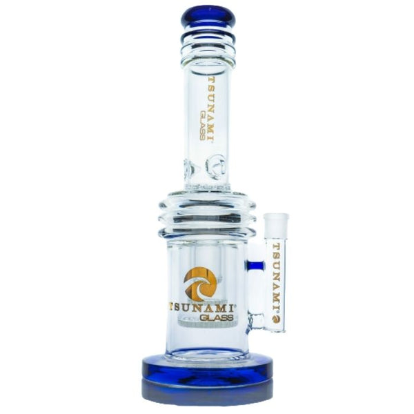 Triple Honeycomb Heart Water Pipe by Tsunami Premium