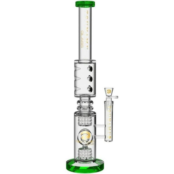 Double Drum Donut Tube Water Pipe by Tsunami Premium