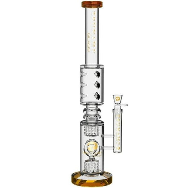 Double Drum Donut Tube Water Pipe by Tsunami Premium