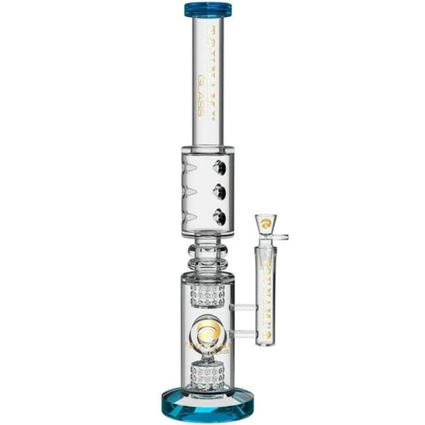 Double Drum Donut Tube Water Pipe by Tsunami Premium